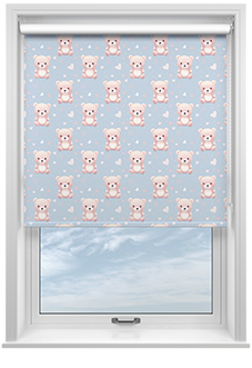 Little Bear, Pastels - Roller Blind